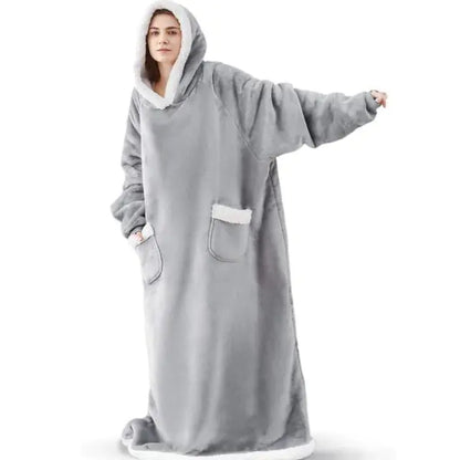 Long Hoodie Blanket