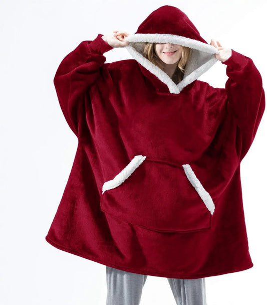 Pouch Hoodie Blanket