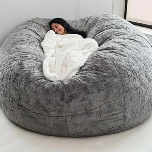 Fluffy Giant Fur Sofa