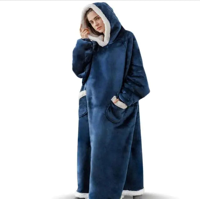 Long Hoodie Blanket