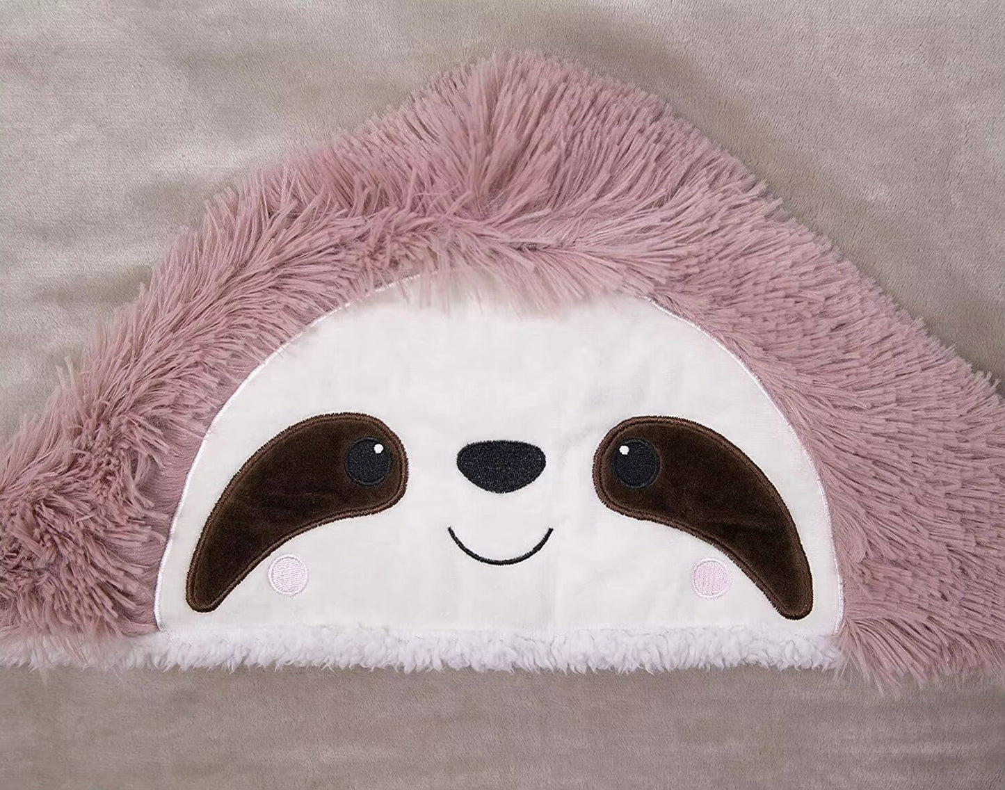 Cozy Sloth Hooded Blanket