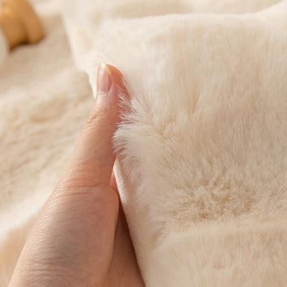 PlushLounge™ - Super Soft Non-Slip Plush Sofa Cover