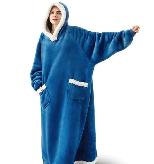 Long Hoodie Blanket