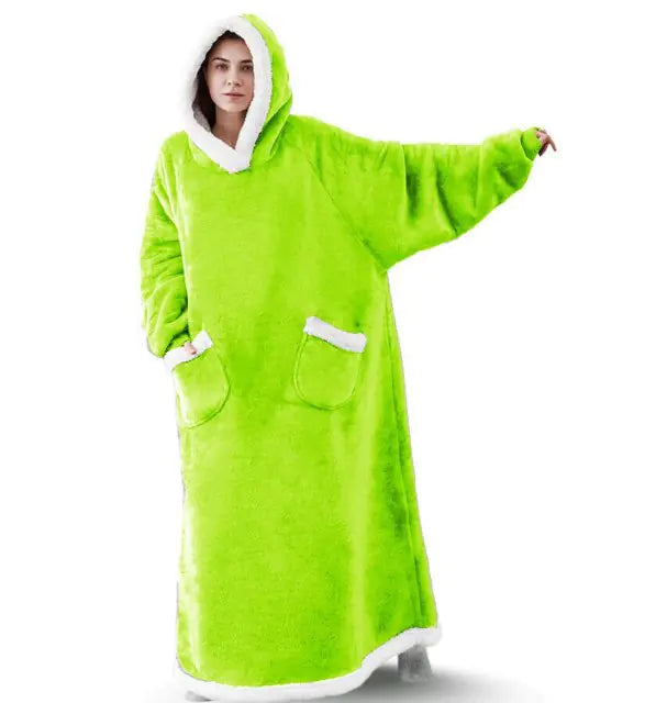 Long Hoodie Blanket