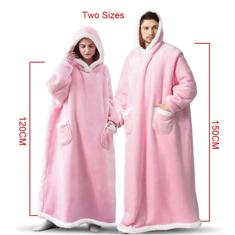 Long Hoodie Blanket