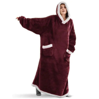 Long Hoodie Blanket