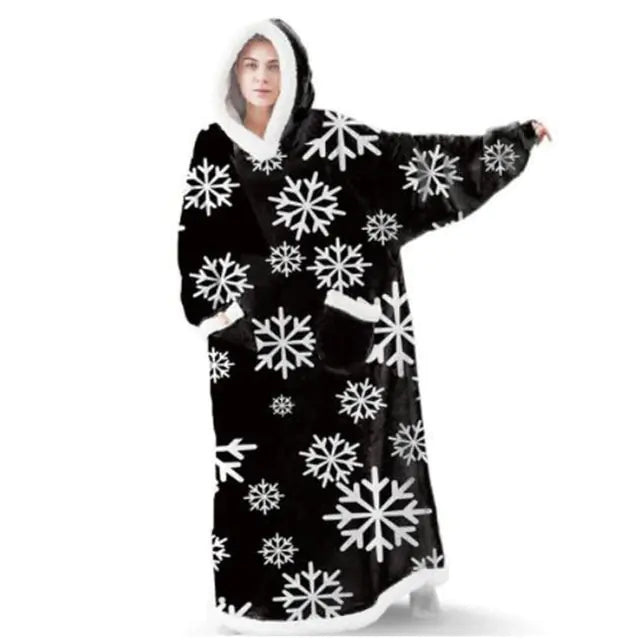 Long Hoodie Blanket